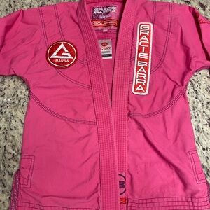 Pink Gracie Barra Y4 Gi
